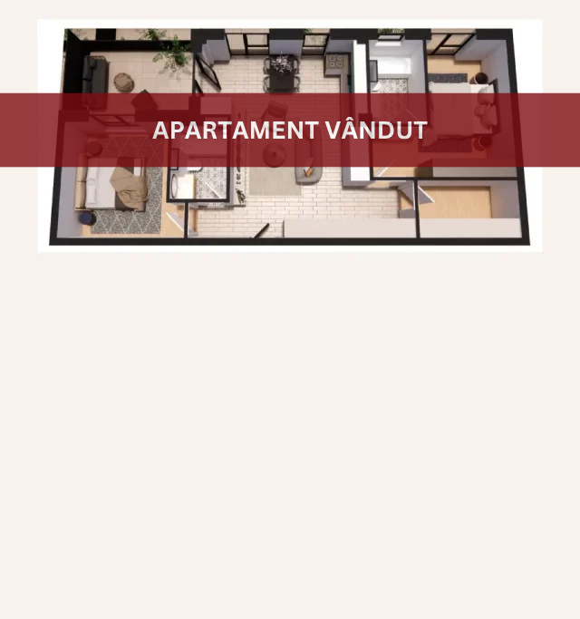 Apartament 21 (3 camere)